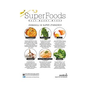 Plakat A4 Super Food soczewica