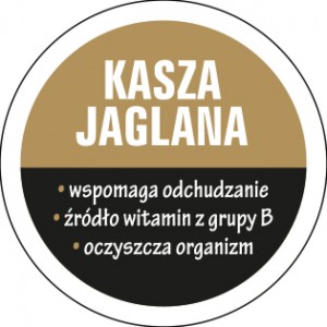 Naklejka kasza jaglana