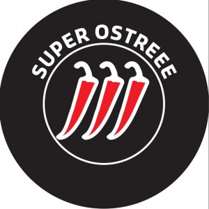 Naklejka "Super Ostreee"