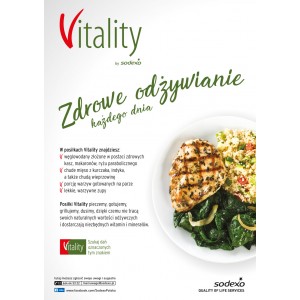 Plakat A4 Vitality Sodexo