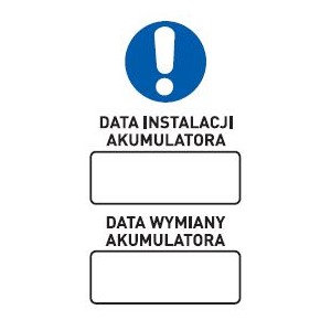 BHP-Naklejki Data-akumulatory