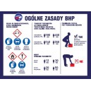 Naklejki Ogólne zasady BHP