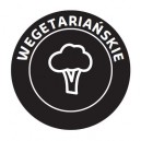 Naklejka "Wegetariańskie"