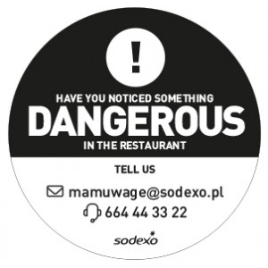 Naklejki Dangerous