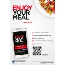 Plakat A4 ENJOY YOUR MEAL