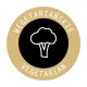 Naklejki "Wegetariańskie/Vegetarian" eat