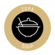 Naklejki "Zupa/Soup" eat