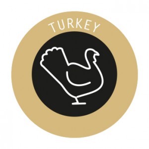 Naklejki "Turkey" eat