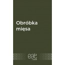 Naklejka obróbka mięsa