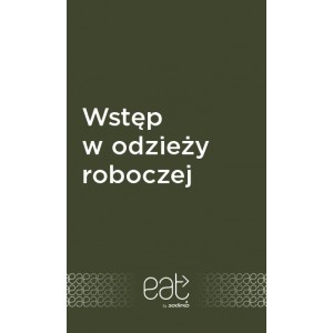 Naklejka wstęp w odzieży roboczej